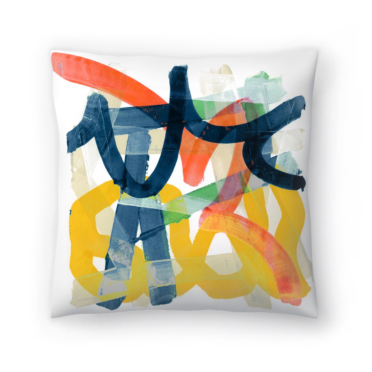 Shuffling Throw Pillow By Cartissi Americanflat Decorative Pillow